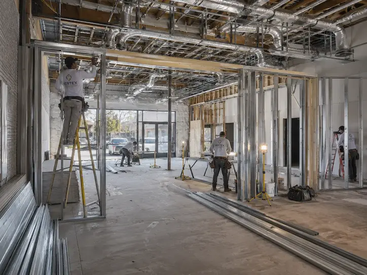 Commercial construction contractor San Francisco Bay Area - Vertex General Contractor tenant improvements